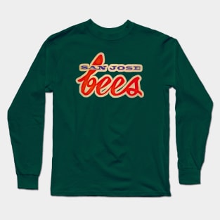 San Jose Bees Baseball Long Sleeve T-Shirt